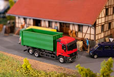 055-161493 - H0 - LKW MB Actros LH96 Abrollcontainer (HERPA)
